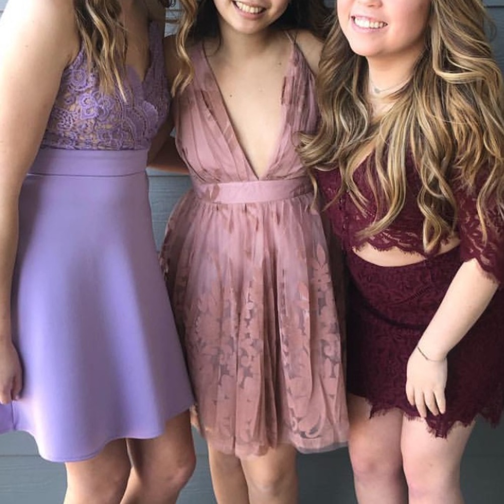 Formal Velvet floral dress